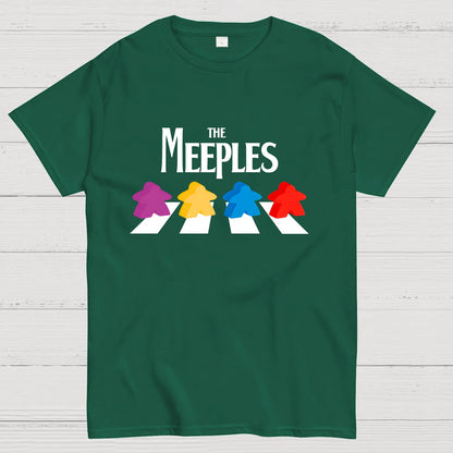 Board Gamer The Meeples Geeky T-Shirt