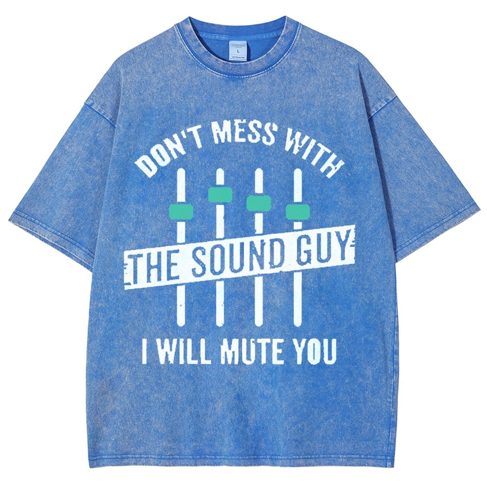 I Will Mute You Vintage Distressed T-shirt