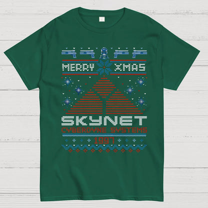 Happy Cyber Xmas Geek T-Shirt
