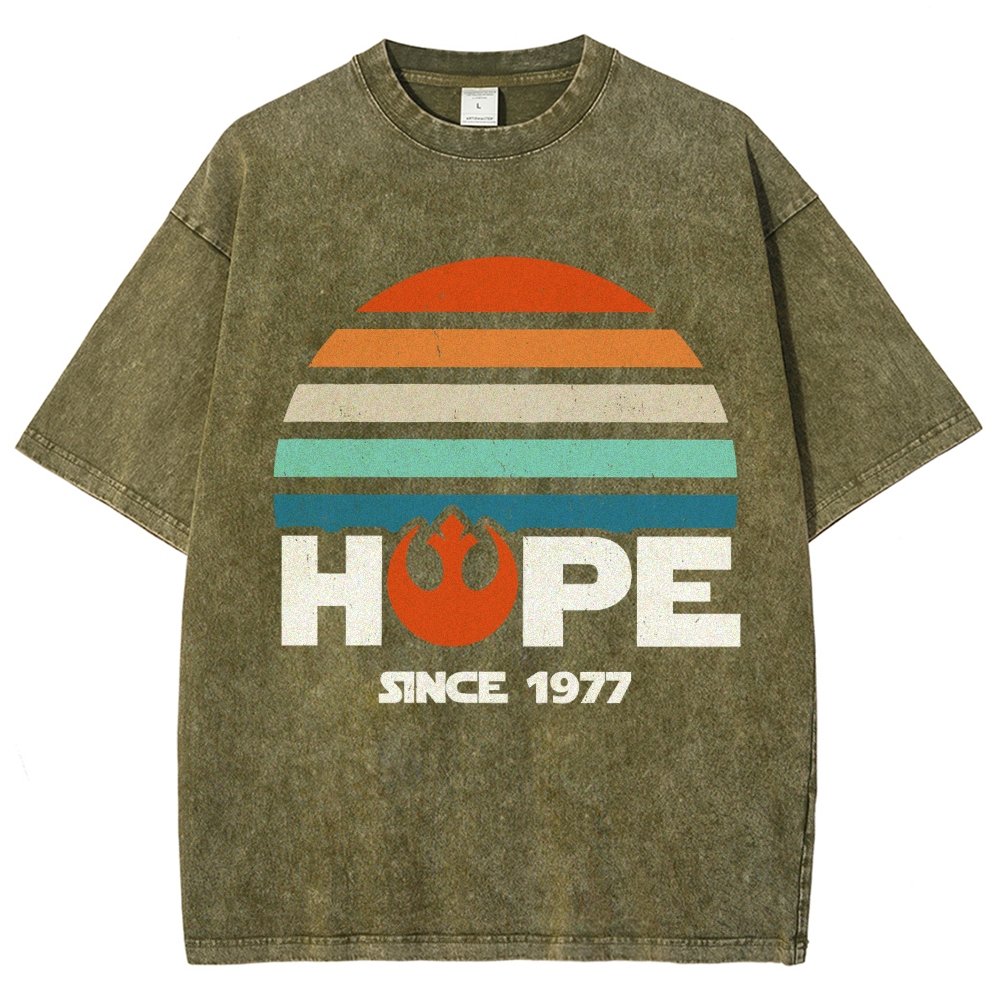 Hope Since 1977 Vintage Distressed T-shirt