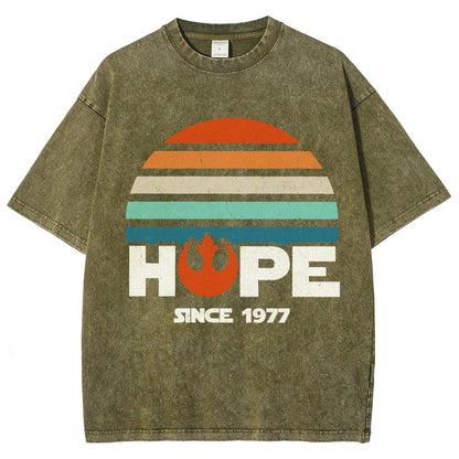 Hope Since 1977 Vintage Distressed T-shirt