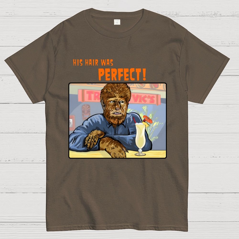His Hair Was Perfect Geek T-Shirt