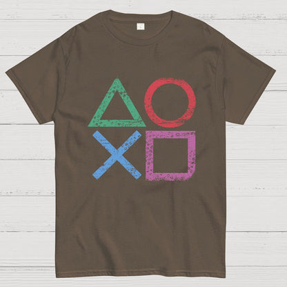 Gaming symbols Geeky T-Shirt