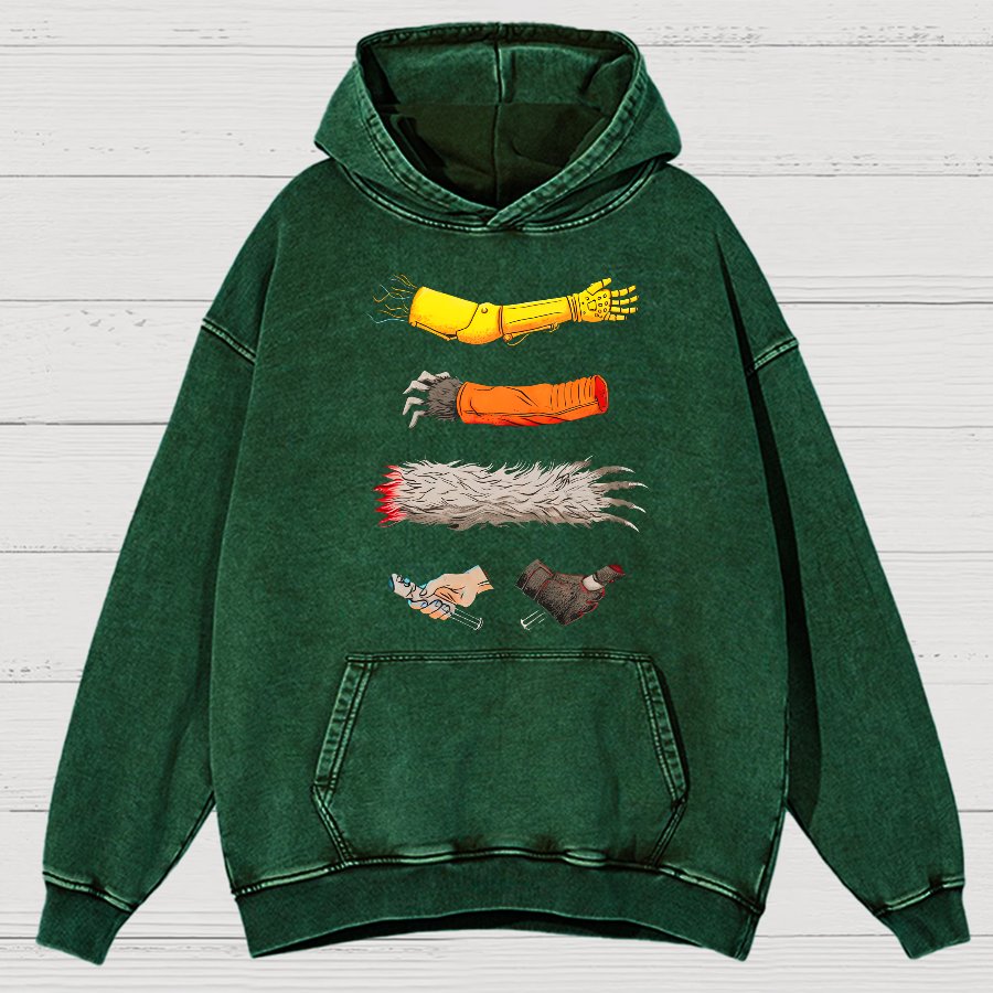 Casualties of Wars Vintage Distressed Hoodie