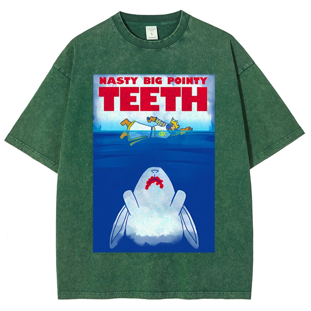 TEETH Vintage Distressed T-shirt