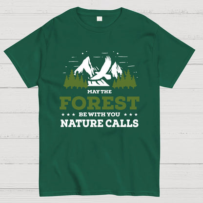 May The Forest Be With You, Breathe Naturally Geeky T-Shirt
