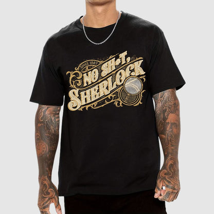 Book Detective Quote No Shit Geek T-Shirt