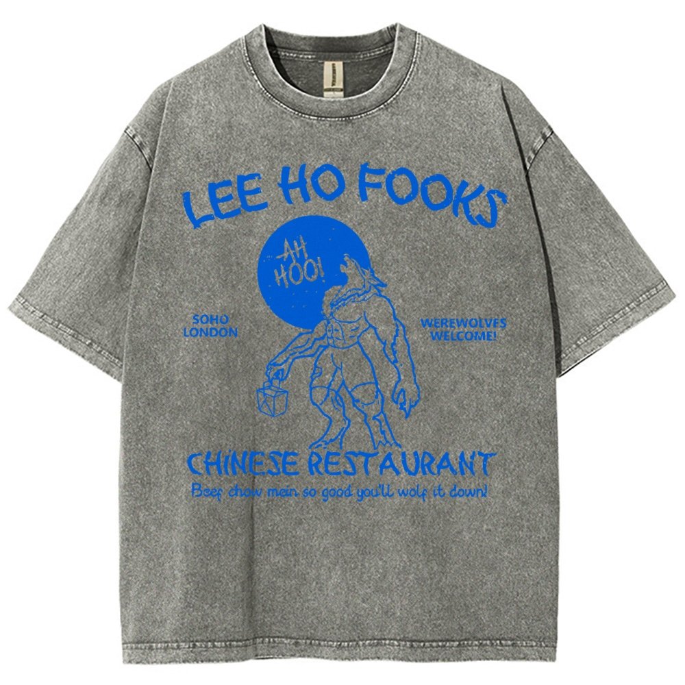 Lee Ho Fooks Chinese Restaurant Vintage Distressed T-shirt