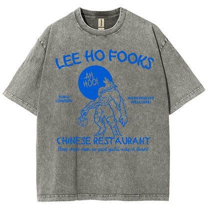 Lee Ho Fooks Chinese Restaurant Vintage Distressed T-shirt