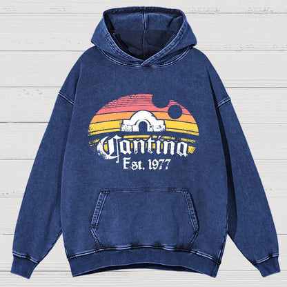 1977 Bistro Vintage Distressed Hoodie