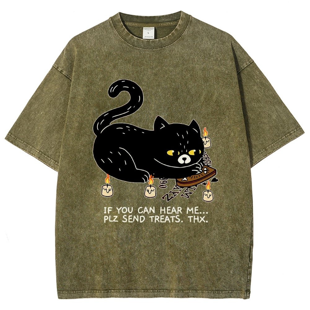 Send Treats Thx Vintage Distressed T-shirt