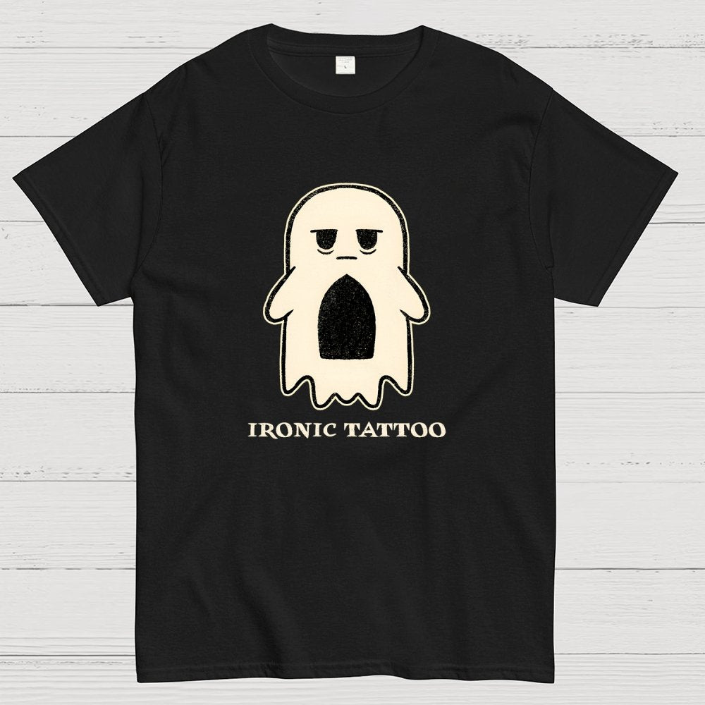 Ironic Tattoo Geek T-Shirt