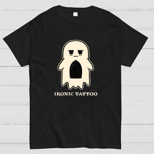 Ironic Tattoo Geek T-Shirt