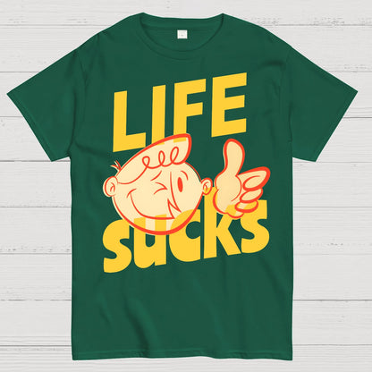 Life Sucks Geek T-Shirt