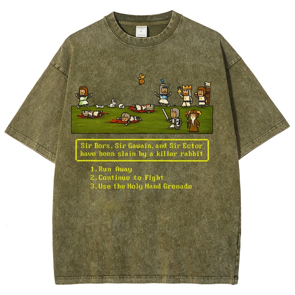 The Holy Grail Trail Vintage Distressed T-shirt