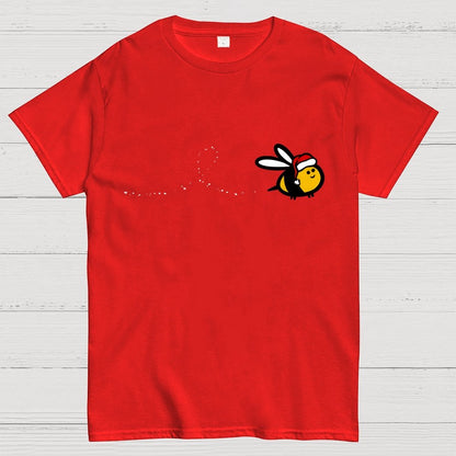 Minimal Christmas Bee Geek T-Shirt