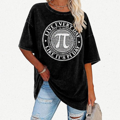 Vintage Pi Day Vintage Distressed T-shirt