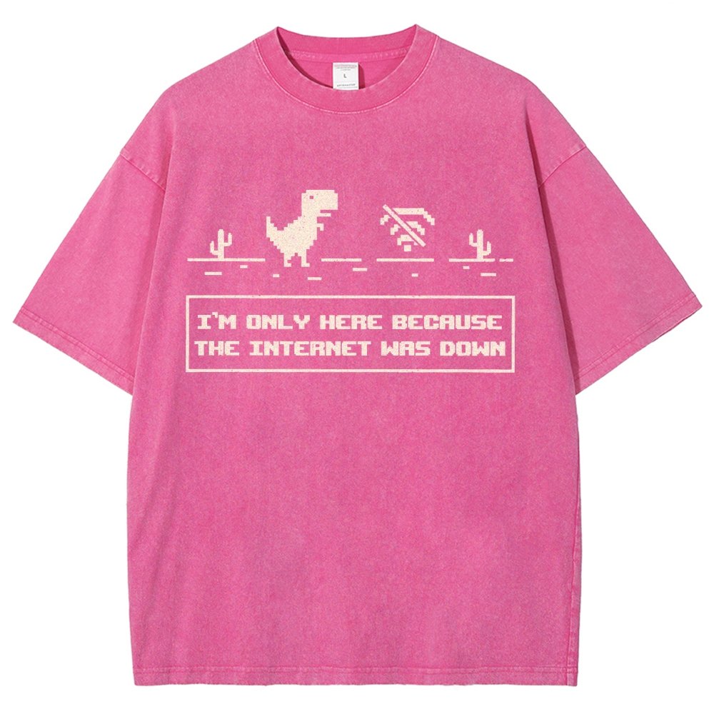 Offline Dino Vintage Distressed T-shirt
