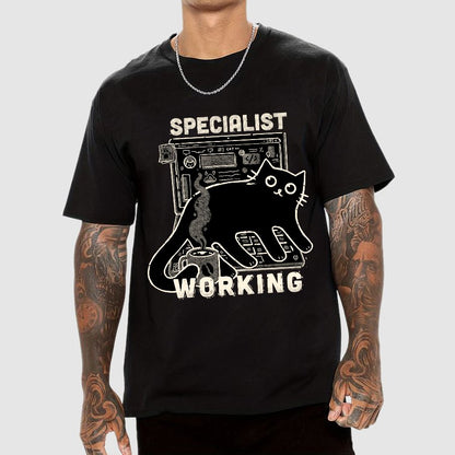 Specialist Working Geek T-Shirt