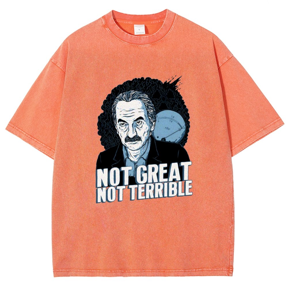 Not Great Not Terrible Vintage Distressed T-shirt