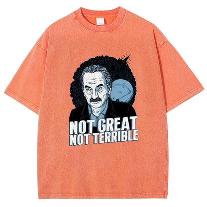 Not Great Not Terrible Vintage Distressed T-shirt