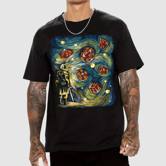 Starry Dice Geek T-Shirt