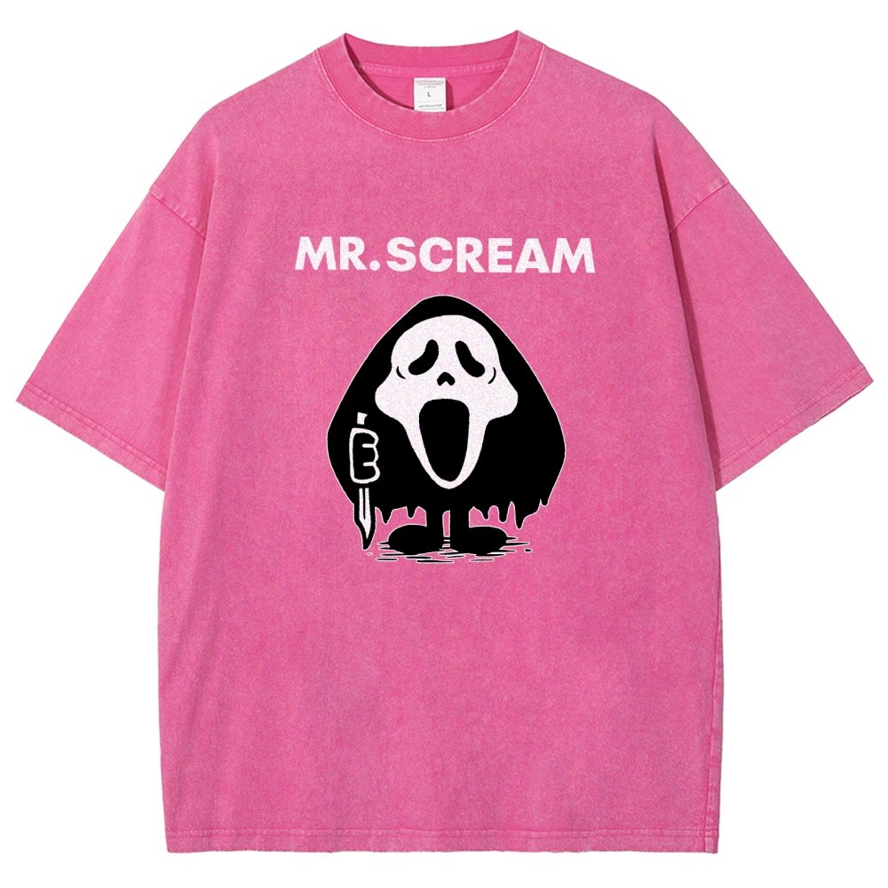 Mr. Scream Vintage Distressed T-shirt