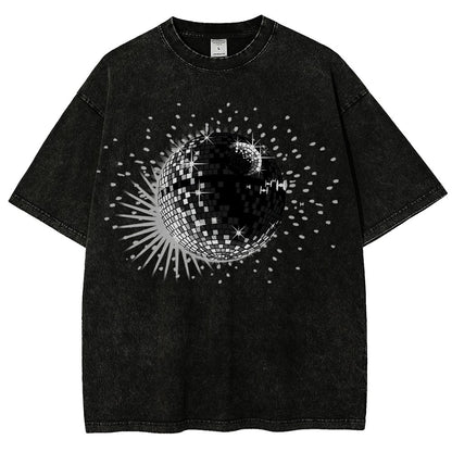 Darkside of Disco Vintage Distressed T-shirt