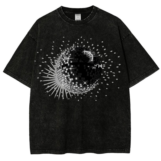 Darkside of Disco Vintage Distressed T-shirt