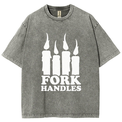 Or Is It Fork Handles？ Vintage Distressed T-shirt