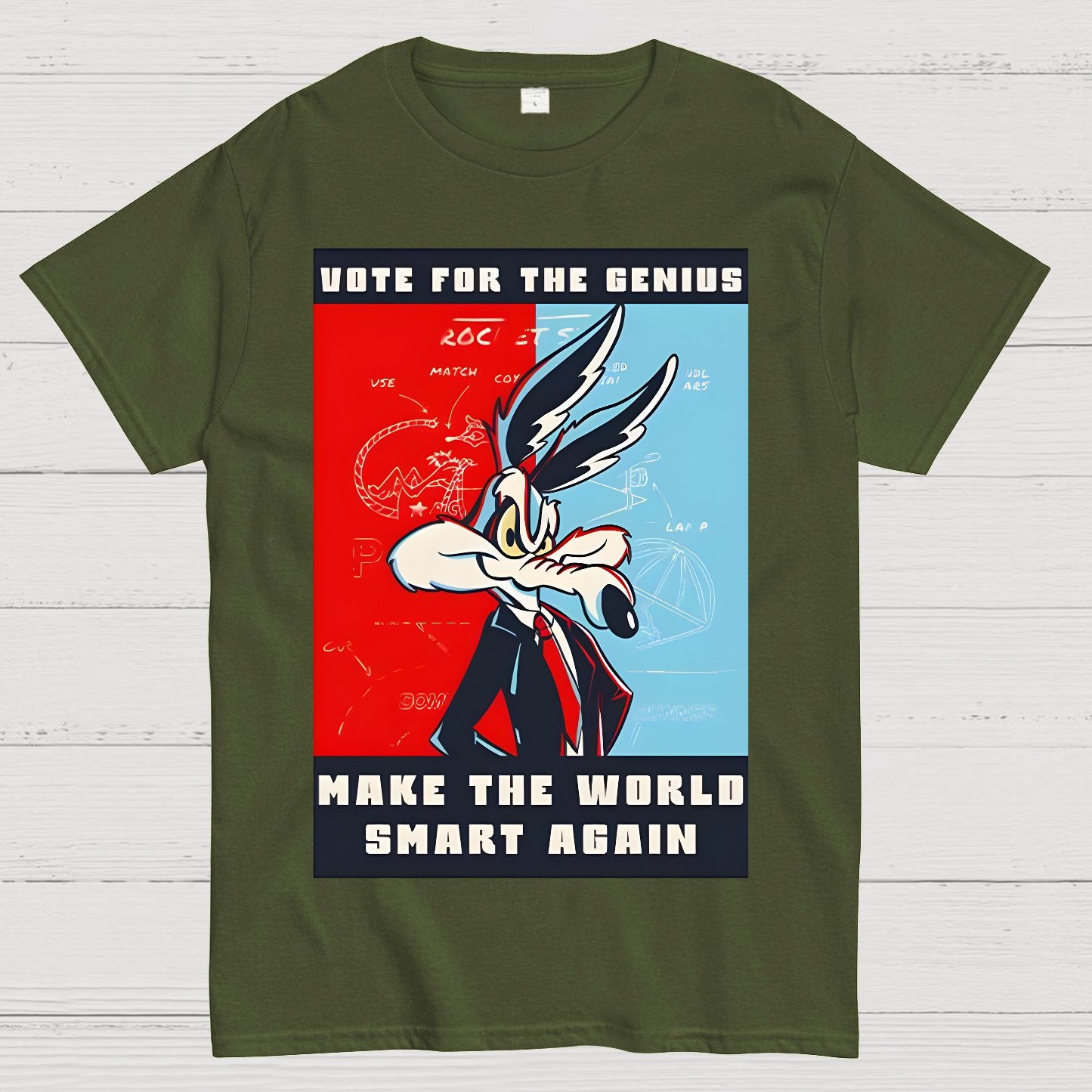 Make The World Smart Again Geek T-Shirt