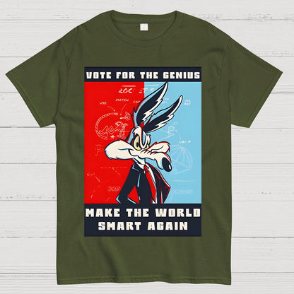 Make The World Smart Again Geek T-Shirt