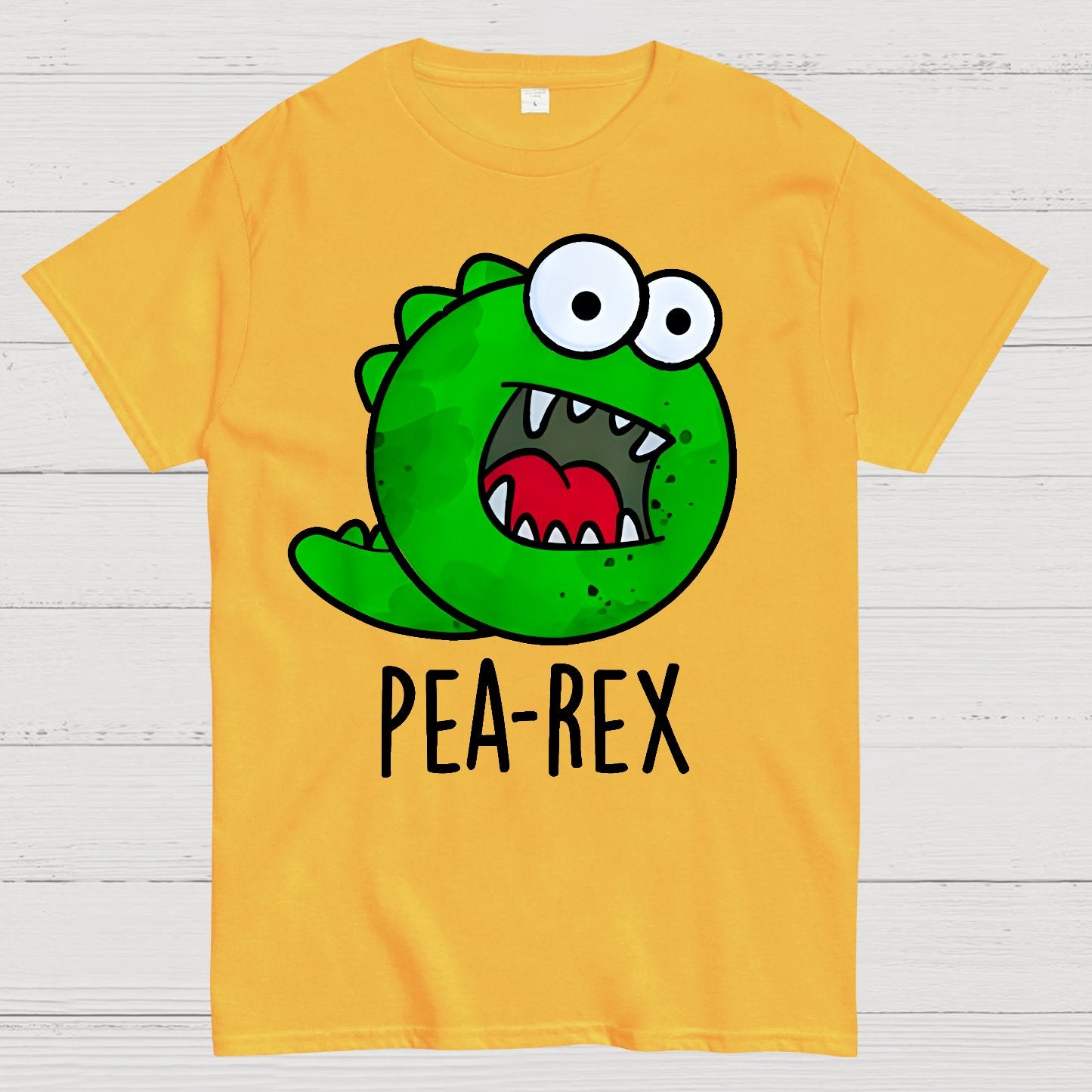 Pea-rex Funny Pea Pun Geek T-Shirt