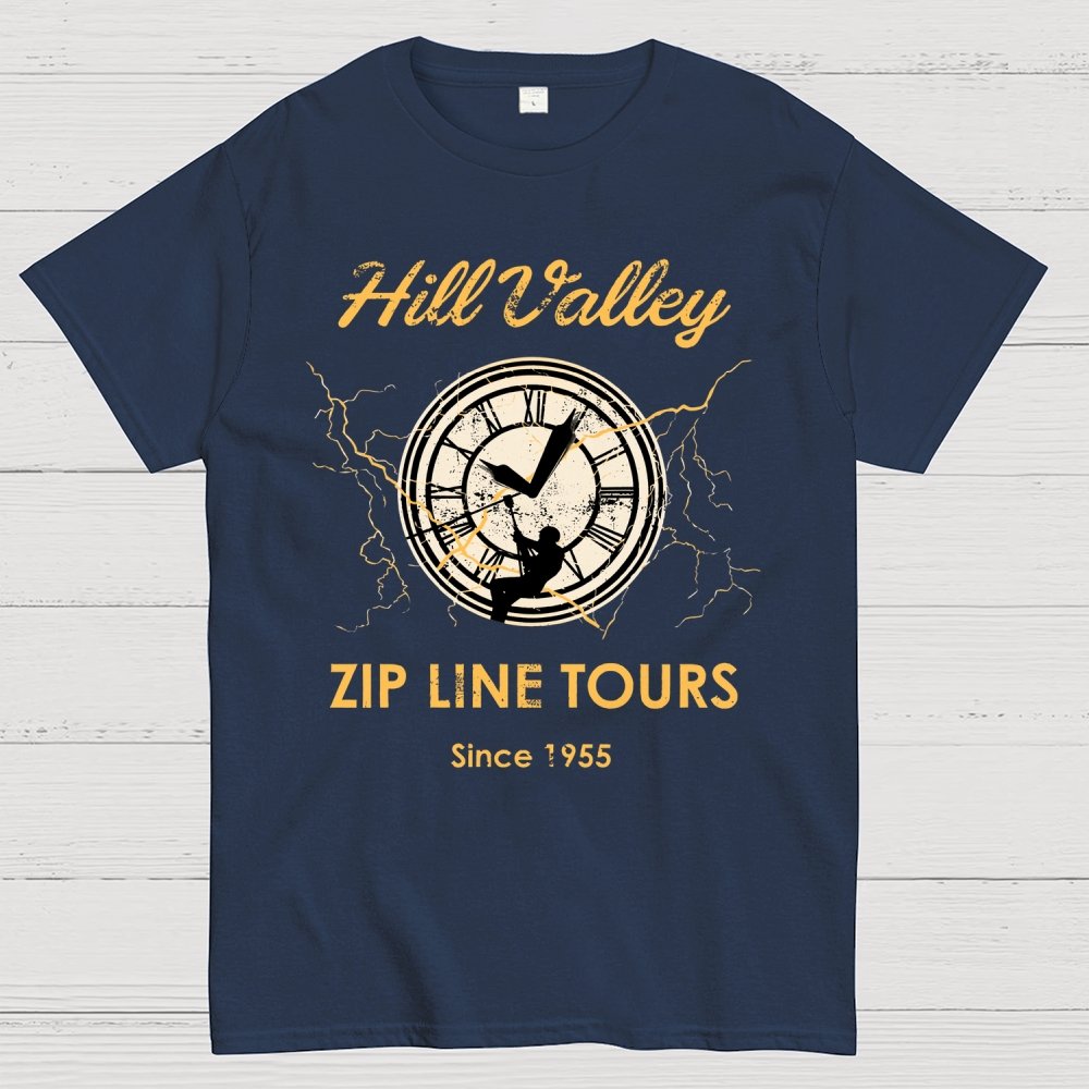 Mystic Valley Zip Line Tours Geek T-Shirt