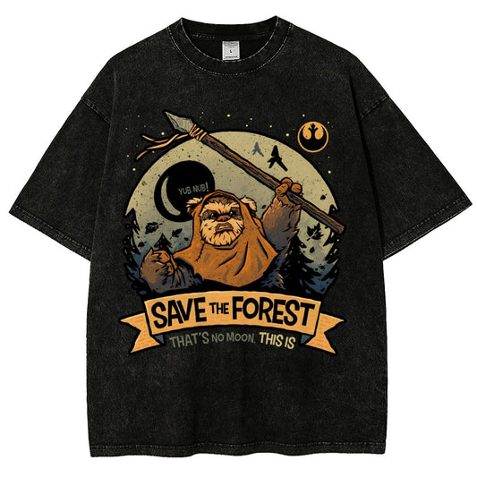 Save The Mystic Grove Vintage Distressed T-shirt