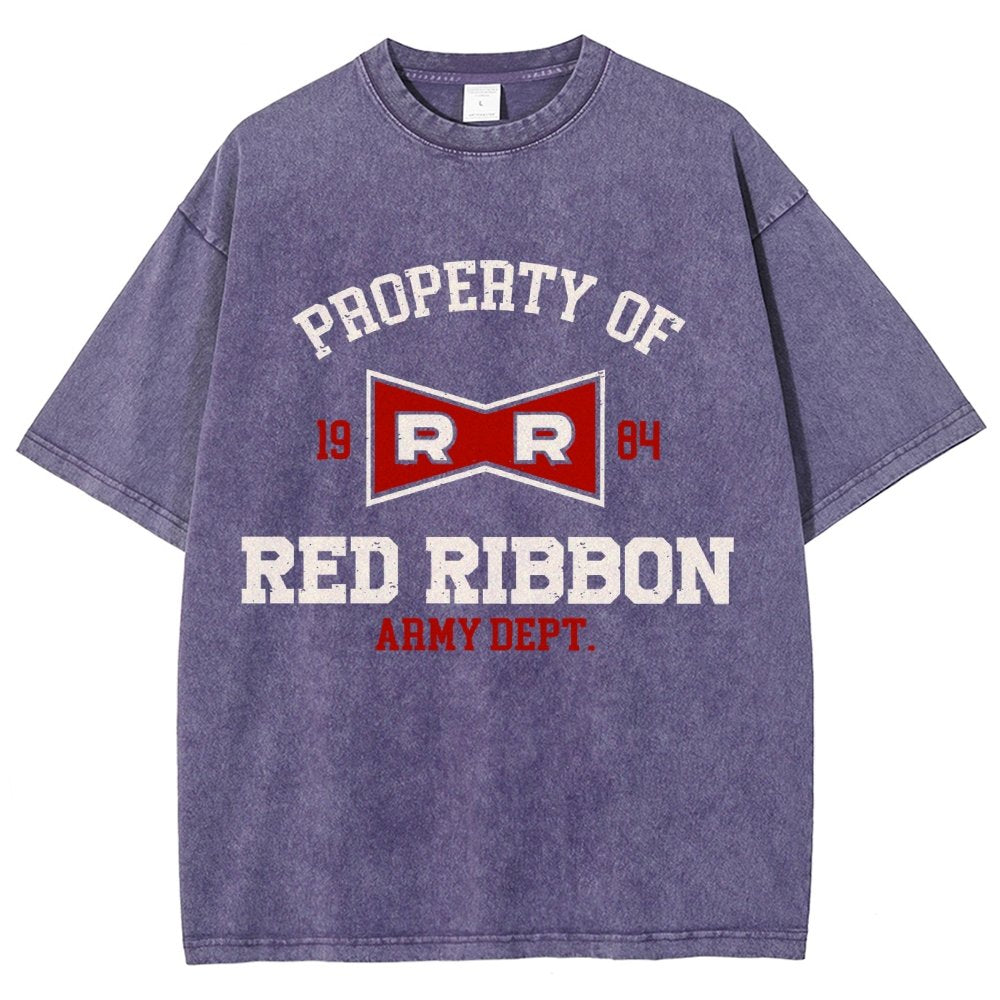 Property of red ribbon Vintage Distressed T-shirt