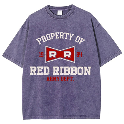 Property of red ribbon Vintage Distressed T-shirt