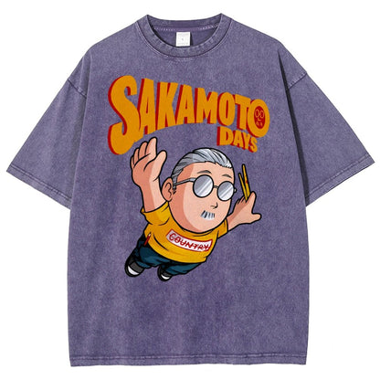 Flying Sakamoto Vintage Distressed T-shirt