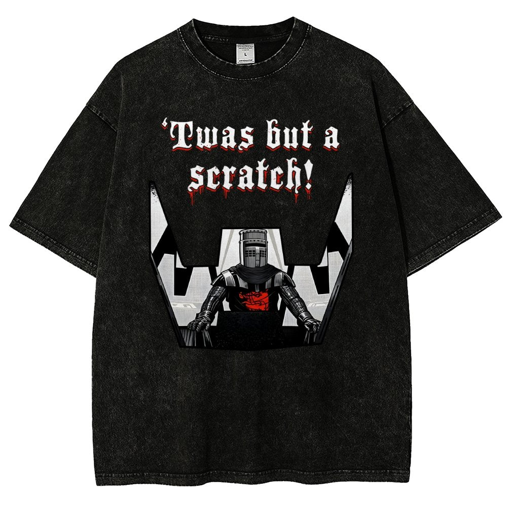 Twas but a scratch! Vintage Distressed T-shirt