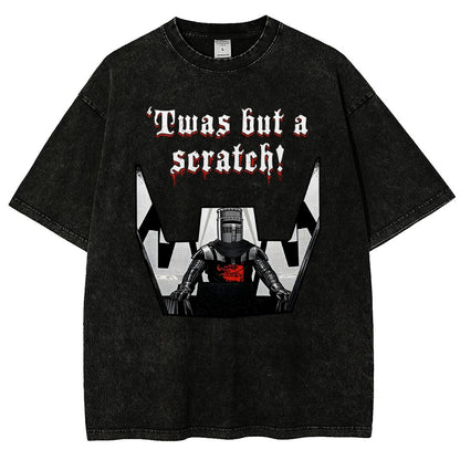 Twas but a scratch! Vintage Distressed T-shirt