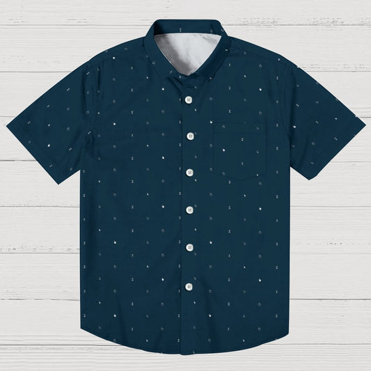 Mouse Blue Geeky Shirt