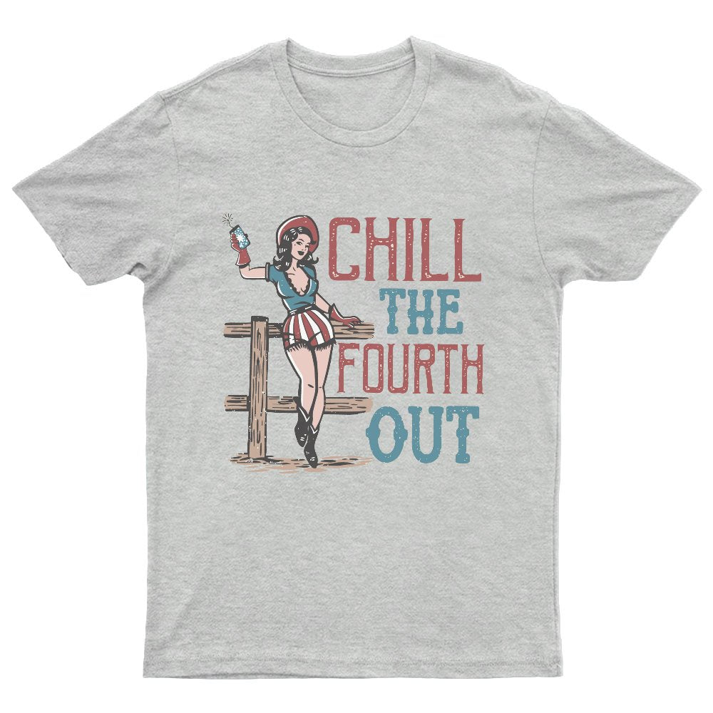 Chill The Fourth Out, 4th of July Nerdy T-Shirt