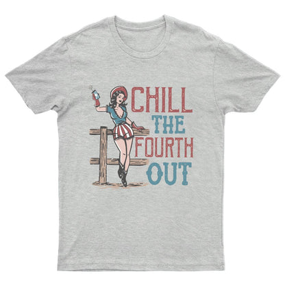 Chill The Fourth Out, 4th of July Nerdy T-Shirt