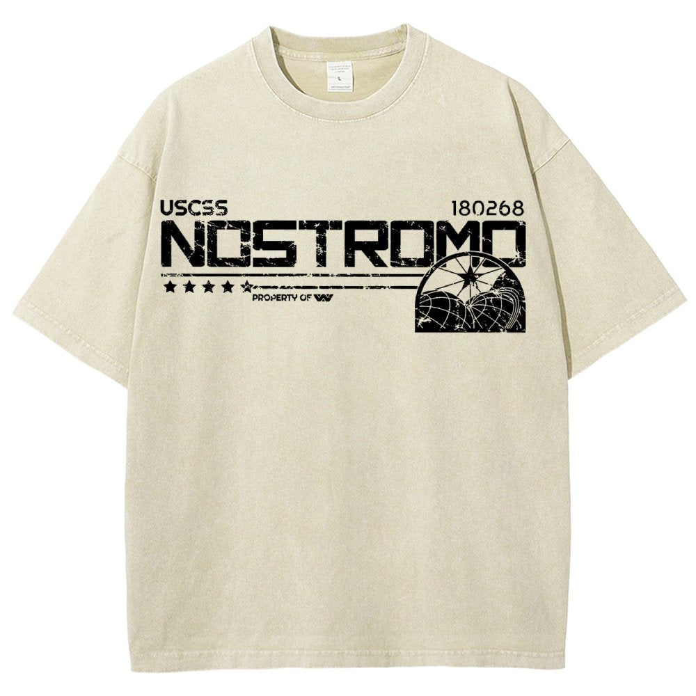 Space Crew Vintage Distressed T-shirt