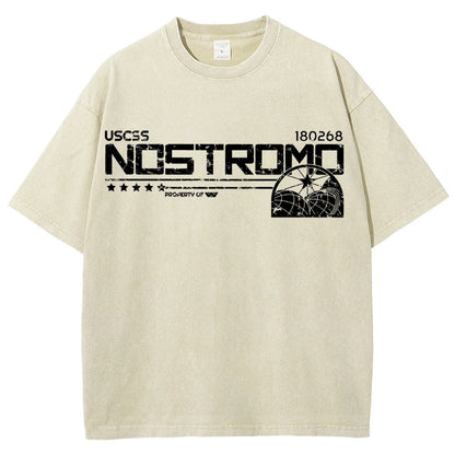 Space Crew Vintage Distressed T-shirt