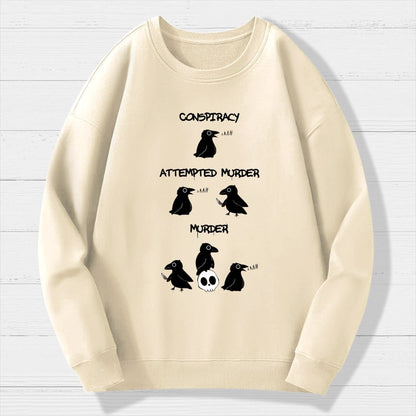 From Conspiracy To Murder Geek Cotton Sweatshirt