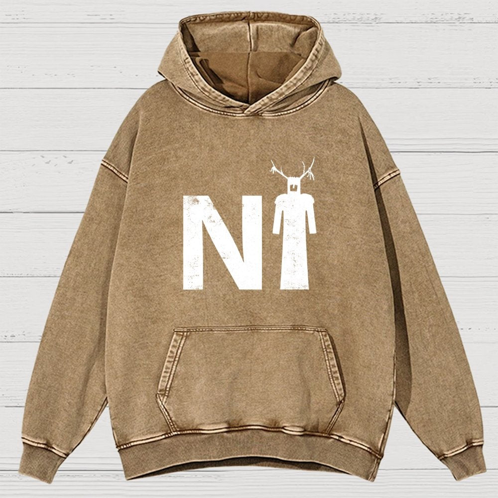 The Knights Who Say... Vintage Distressed Hoodie