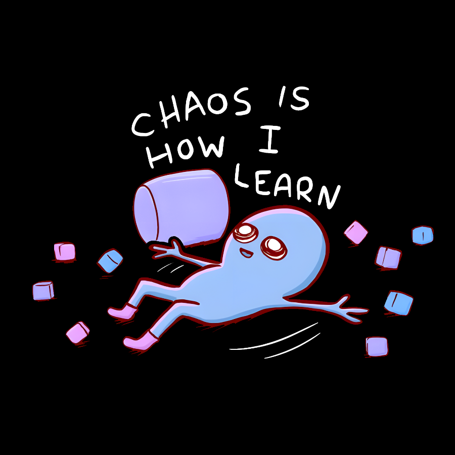 Strange Planet Chaos Is How I Learn Geek T-Shirt