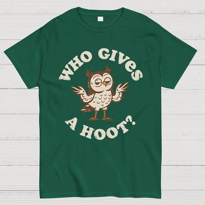 Who Gives a Hoot Geek T-Shirt