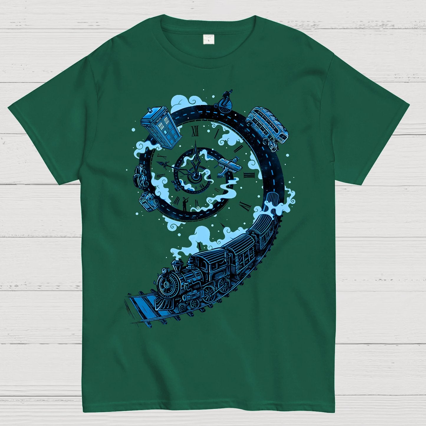 Time Machine Geek T-Shirt